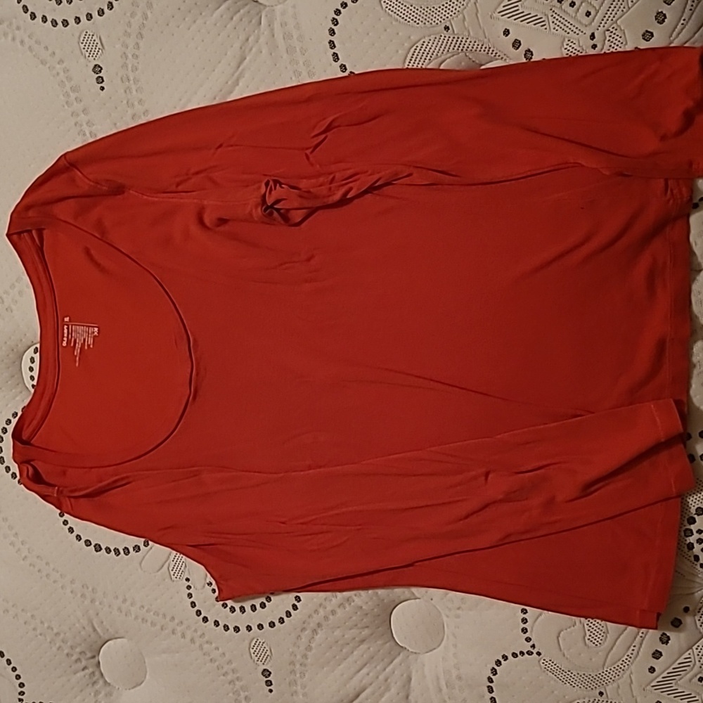 Long Sleeve Cotton top: size xl